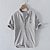 cheap Cotton Linen Shirt-Men&#039;s Shirt Cotton Linen Shirt White Cotton Shirt Casual Shirt White Navy Blue Light Blue Short Sleeve Anchor Band Collar Summer Casual Daily Clothing Apparel