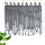 お買い得  マクラメと文字列カーテン-マクラメ窓カーテン壁掛け織りタペストリー寝室キッチン葉の形リビングルームカーテン壁装飾