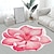billige stue- og soveromstepper-område tepper blomsterformede tepper enkle 3d store blomstertepper vaskbare gulvmatter