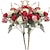 billige Kunstige blomster og vaser-2 bunter silke rose bukett kunstige blomster mini rose for DIY bryllup buketter midtdeler brude dusj fest hjemmedekorasjoner