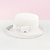 זול כובע מסיבות-כובעים ארוג כובע קש קזו&#039;אל חגים מסיבת קוקטייל גביע מלבורן קלאסי רטרו עם קשר קשת מסאטן כיסוי ראש כיסוי ראש