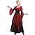 cheap Historical &amp; Vintage Costumes-Medieval Renaissance Cocktail Dress Vintage Dress Prom Dress Outlander Women&#039;s Halloween Party / Evening Festival Dress