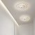 tanie Lampy sufitowe-Lampa sufitowa led 1-światło ciepłe białe światło 45/60/80cm metalowe okrągłe tarasy nordycka kreatywna atmosfera sypialnia salon 110-240v