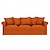 baratos IKEA Capas-Capa grönlid 100% algodão capa de sofá de 3 lugares capa de cor sólida para sofá ikea