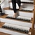olcso lépcsős szőnyegek-1db márványmintás lépcsőszőnyeg modern poliészter tpr alsó csúszásmentes szőnyeg 30 &quot;x8&quot; beltéri lépcsőszőnyeg, falépcsőre alkalmas, lépcsőszőnyeg mindenre