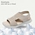 cheap Women&#039;s Casual shoes-Women&#039;s Sandals Plus Size Flyknit Shoes Sports Sandals Outdoor Daily Beach Wedge Round Toe Classic Casual Comfort Walking Knit Tissage Volant Elastic Band Black Pink Beige