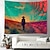 cheap Landscape Tapestry-Western Cow Man Hanging Tapestry Wall Art Large Tapestry Mural Decor Photograph Backdrop Blanket Curtain Home Bedroom Living Room Decoration