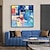 billige Abstrakte malerier-stort 2 sæt vægkunst original håndmalet moderne abstrakt maleri vandret lodret stor størrelse kunst lys farverig lærredskunst til indretning i hjemmet