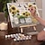 preiswerte Mal-, Zeichen- und Künstlerbedarf-DIY Acryl-Malset Sonnenblumen Ölgemälde nach Zahlen auf Leinwand für Erwachsene einzigartiges Geschenk Wohnkultur 16 * 20 Zoll