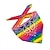 Недорогие Карнавальные костюмы-ЛГБТ ЛГБТК Радужный Впитывающая пот повязка на голову Взрослые Муж. Жен. Гей Лесбиянка Парад гордости Месяц гордости Маскарад Легкие костюмы на Хэллоуин