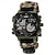 abordables Relojes digitales-SKMEI Hombre Reloj Digital Deportes Moda Reloj Casual Reloj de Muñeca Luminoso Cronómetro Despertador cuenta regresiva Gel de Sílice Reloj