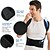 billige Bukseseler &amp; Støtter-holdningskorrektor for kvinner og menn, justerbar skulderstillingsbøyle, ryggretting, brukes til midtre og øvre ryggrad