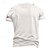 voordelige henley-t-shirt voor heren-Tempeliers Ontwerper Retro vintage Voor heren 3D-afdrukken T-shirt Henley-shirt Casual Dagelijks T-shirt Wit 1 Wit 2 Korte mouw Henley Overhemd Zomer Kleding S M L XL XXL 3XL