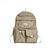 cheap Backpacks &amp; Bookbags-Women&#039;s Backpack School Bag Bookbag Daily Solid Color Nylon Large Capacity Zipper Black White Pink