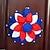 billige Event &amp; Party Supplies-Amerikansk uavhengighetsdag blomsterkransdekorasjon - påskeutstillingsdekor, dørpynt krans til minnedag/den fjerde juli