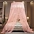 abordables Ciels de lit et rideaux-Moustiquaire romantique en dentelle, petite moustiquaire pour enfants, tente, moustiquaire à double pont en gaze