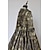 abordables Costumes vintage et anciens-Rétro Vintage Baroque Punk et gothique Epoque Coloniale Robe Maxi Cendrillon Princesse Col Carré Halloween Utilisation Soirée Halloween