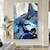 levne Abstraktní malby-olejomalba ručně malovaný obdélník nástěnné umění abstraktní malba na plátně domácí dekorace výzdoba natažený rám připraven k zavěšení