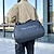 رخيصةأون حقائب رجالية-رجالي حقائب رياضية شنطة سفر حقيبة جيم قماش اكسفورد مناسب للعطلات السفر سعة كبيرة قابلة للطى قابل للتوسيع ألوان متناوبة أسود أزرق أخضر