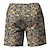 billige Shorts med print til mænd-shorts med print til mænd strandshorts frottéshorts snøre elastisk talje 3d-print gradient åndbar blød kort hverdagsferie streetwear