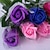 billige Kunstige blomster og vaser-10 stk rosesimuleringsblomster - kreative og praktiske gaver til jul, valentinsdag og mors dag