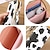 cheap Wallets-Women&#039;s Wallet Coin Purse Credit Card Holder Wallet PU Leather Shopping Daily Tassel Waterproof Lightweight Durable Cow Print Black / White Dark Red Pink