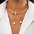 cheap Necklaces-Pendant Necklace Imitation Pearl Women&#039;s Elegant Fashion Classic Bowknot Wedding irregular Necklace For Wedding Party