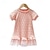 olcso Ruhák-lányok nyári ruha divat gyermek rózsaszín hosszú ruha gyerekek gyermek rövid ujjú hálós ruha hercegnő ruha tizenéves ruha