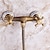 ieftine Robinete de Duș-Robinete de Duș A stabilit - Duș De Mână Inclus Stil Vintage Alamă Antichizată Montare externă Valvă de Alamă Bath Shower Mixer Taps