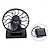 cheap Fans-Portable Mini Solar Powered Clip-on Fan Mountain Camping Wilderness Survival Summer Hat Clip-on Cooling Fan