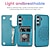 cheap Samsung Cases-Phone Case For Samsung Galaxy S24 S23 S22 S21 Ultra Plus A54 A34 A14 A73 A53 A33 A23 A13 A71 A51 A31 Z Flip 4 Z Flip 3 Back Cover with Stand Holder Magnetic Card Slot Retro TPU PU Leather