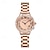 Недорогие Кварцевые часы-Новые брендовые женские часы Seno, кварцевые часы с цирконием и бриллиантами, легкие роскошные элегантные женские стальные водонепроницаемые наручные часы