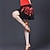 abordables Tenues de danse latine-Danse latine Danse de Salon Jupes Gland Couleur Pure Fantaisie Femme Utilisation Entraînement Taille haute Polyester