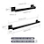 cheap Towel Bars-2-Pack Bathroom Towel Bars 2-Pieces  24-Inch Bath Accessories Towel Racks and 12 Hand Towel Holder Heavy Duty Wall Mounted Kitchen Towel Hanger Rods  Matte Black