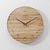 זול קישוטי קיר-שעון קיר מודרני, יצירתי דקורטיבי נורדי לוג בסגנון שעון קיר ספרות ערביות שעון קיר מודרני עץ לבן פשוט שעון קיר עגול 30 ס&quot;מ