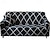 baratos Cobertura de Sofa-capa de sofá preguiçoso em tecido jersey florqal &amp; padrão geométrico para uso interno