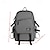 お買い得  リュックサック-男性用 バックパック スクールバッグ 日常 純色 オックスフォード 大容量 ジッパー ブラック ホワイト レッド