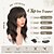 cheap Bangs-Hair Toppers for Women 16&#039;&#039; Wavy Topper Hair with Bangs for Thinning Hair Synthetic Topper Bangs Hair Clip Invisible Topper Hair Extension for Daily Use