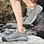 Χαμηλού Κόστους Ανδρικά Sneakers-Ανδρικά Ανδρικά παπούτσια casual Δίχτυ Περπάτημα Καθημερινό Καθημερινά Ύφασμα Αναπνέει Μποτίνια Λάστιχο Αμύγδαλο Μαύρο Γκρίζο Καλοκαίρι Άνοιξη