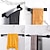 ieftine Bare de Prosop-Pachet de 2 suporturi pentru prosoape negru mat, accesorii de baie de 24 inchi, suporturi pentru prosoape și 12 suporturi pentru prosoape de mână, montate pe perete.