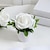 baratos Flores Artificiais &amp; Vasos-planta em vaso de rosa em miniatura realista