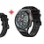 baratos Smartwatch-696 EX102U Relógio inteligente 1.43 polegada Relógio inteligente Bluetooth Podômetro Aviso de Chamada Monitor de Sono Compatível com Android iOS Masculino Chamadas com Mão Livre Lembrete de Mensagem