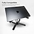 cheap Hand Tools-Laptop Stand with 360 Rotating Base, Computer Notebook Laptop Riser Metal Holder for Desk Collaborative Work, Fully Foldable for Easy Storage, Fits All MacBook