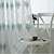 baratos Cortinas Transparentes-Tela de janela bordada de alta qualidade estilo mediterrâneo de um painel para sala de estar, quarto, sala de jantar, cortina de tela semitransparente