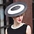 billige Festhatte-pandebånd hatte hovedbeklædning fiber bowler/cloche hat stråhat solhat bryllup teselskab elegant bryllup med stribet hovedbeklædning hovedbeklædning