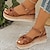 ieftine Sandale de Damă-Pentru femei Sandale Sandale cu platformă Zilnic Călcâiul ascuns Vârf deschis Casual Imitație Piele Curea Gleznă Alb Auriu Maro