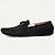 cheap Men&#039;s Slip-ons &amp; Loafers-Men&#039;s Loafers &amp; Slip-Ons Comfort Loafers Leather Loafer Black Light Grey Brown