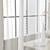 baratos Cortinas Transparentes-Um painel moderno estilo minimalista listrado vertical imitação cortina de linho sala de estar quarto sala de jantar tela de janela semi transparente