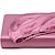 billige Faconlagen-kølende satinlagnet ensfarvet madrasbetræk med elastisk bånd sengetøj enkelt dobbelt queen king size pasform lagen