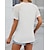 baratos T-Shirts de mulher-Mulheres Camisa de renda Diário Férias Para Noite Renda Mangas Evasê Branco Manga Curta Gola Redonda Verão